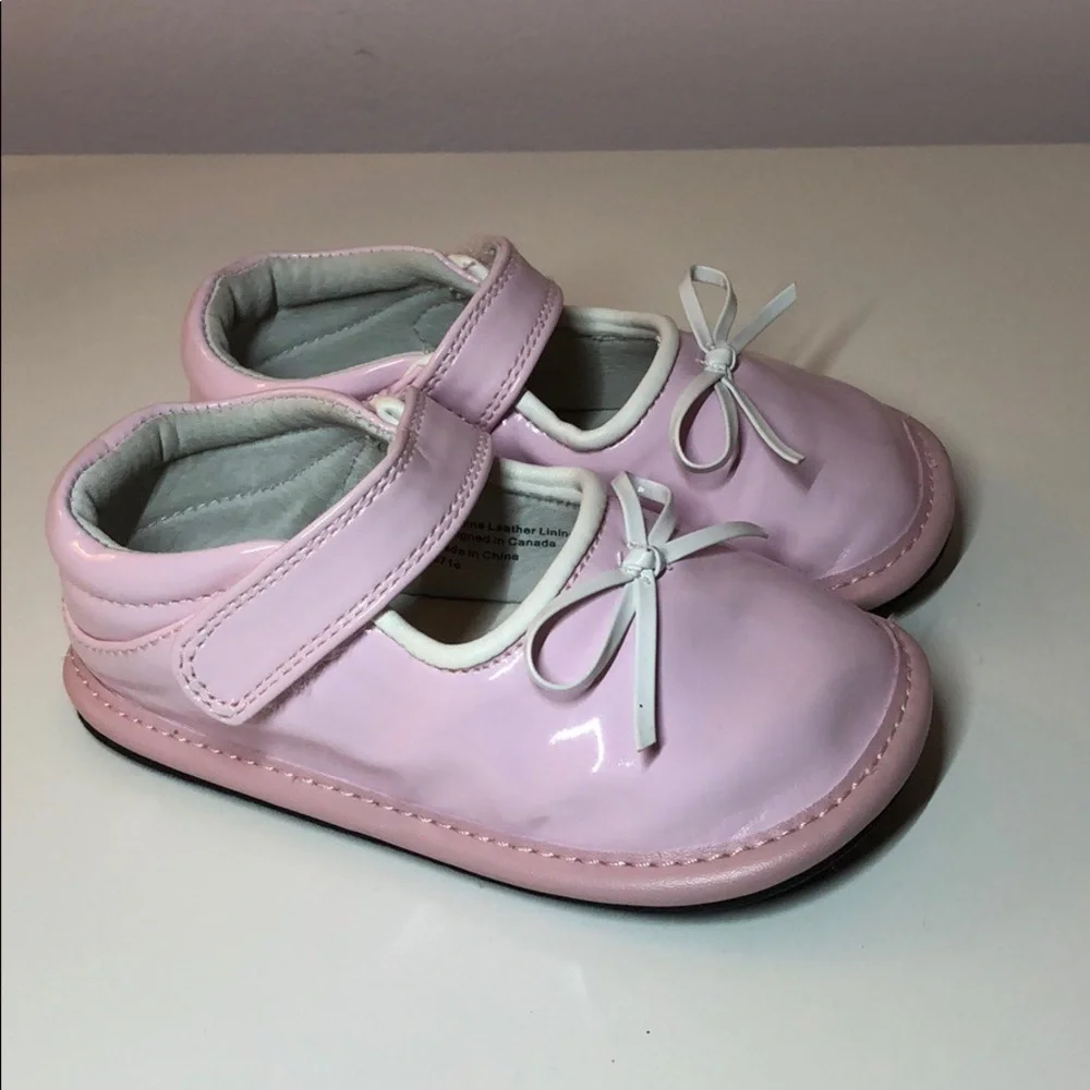 Jack & Lily Toddler Girl Leather Shoes *8.5-9